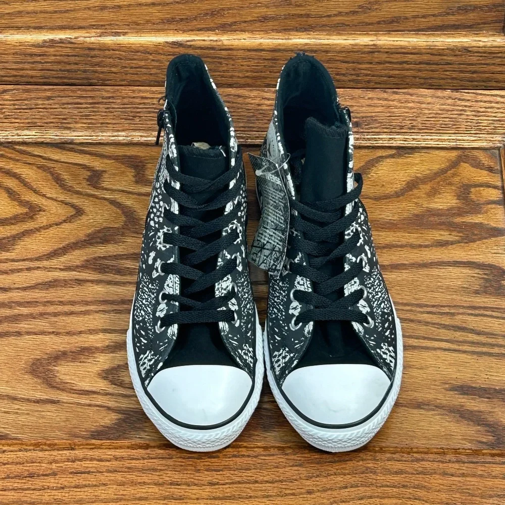 Converse Ct Side Zip Hi Black Mouse Shoes‎